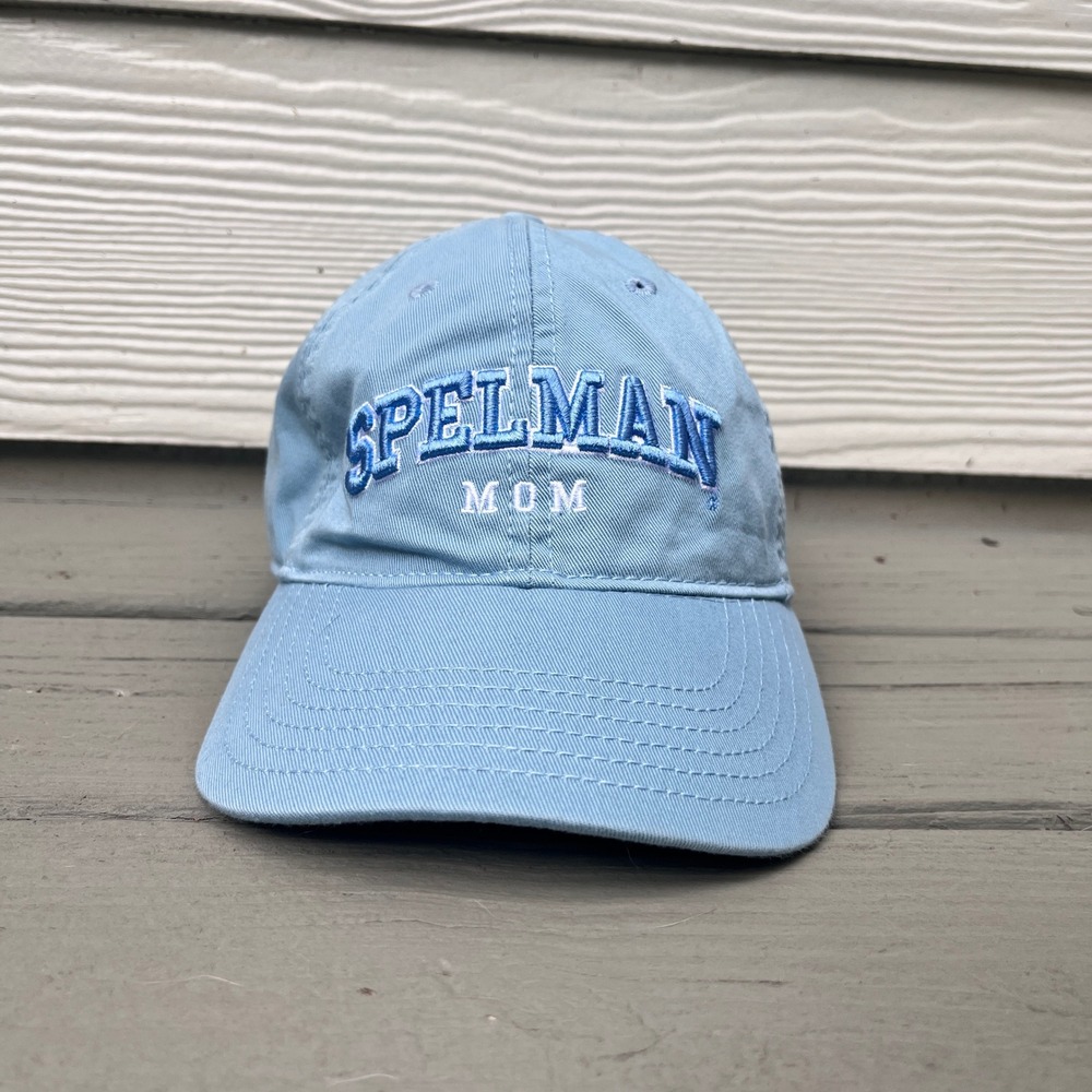 Legacy Spelman College Mom Hat Women OS Light Blue Baseball Cap